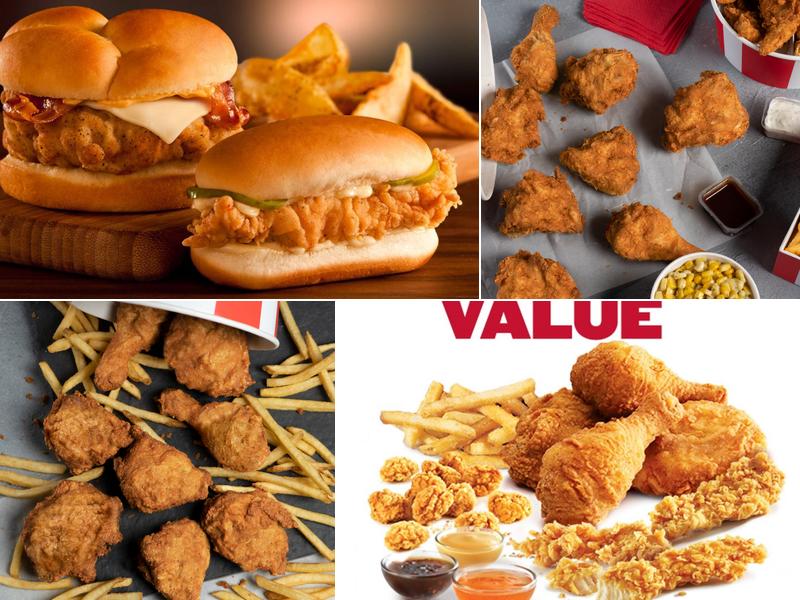 KFC Menu