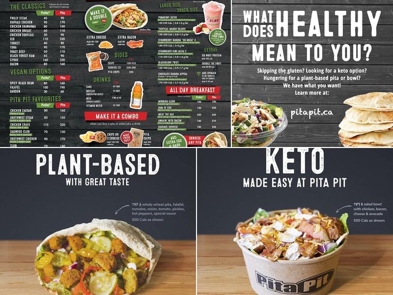Pita Pit Menu