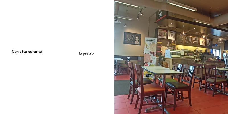 Second Cup Café Menu