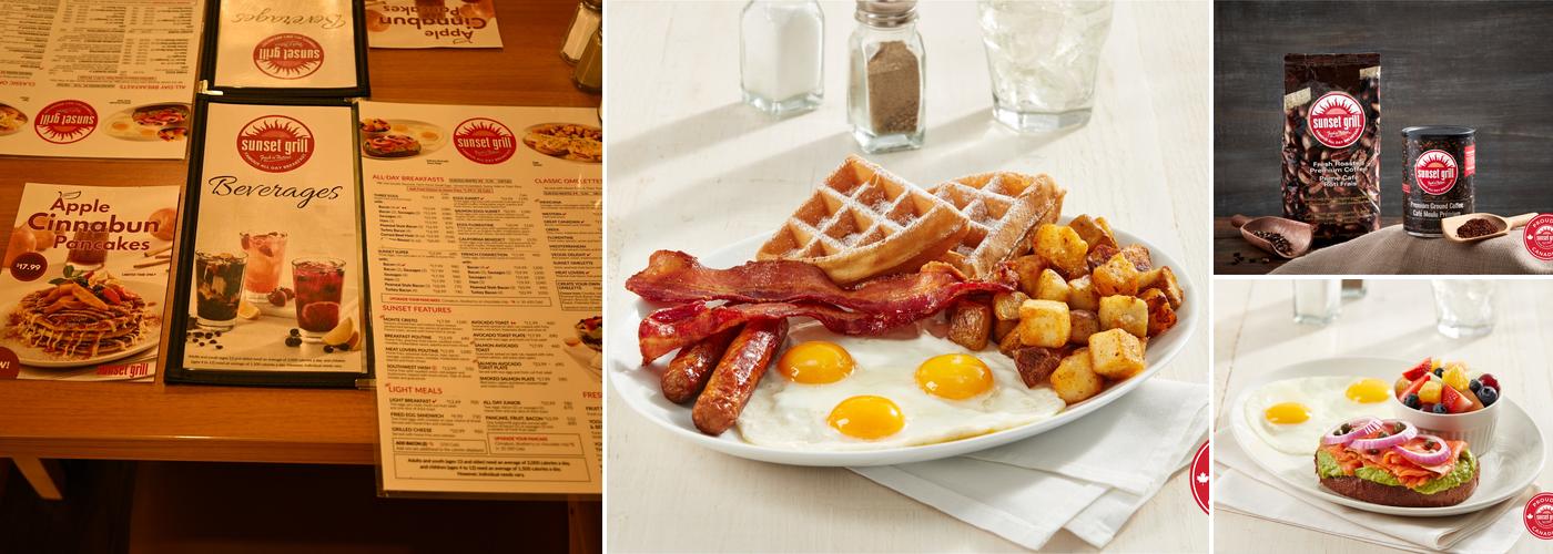 Sunset Grill Menu
