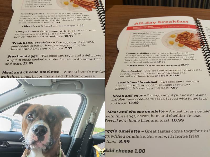 Tim Hortons Menu