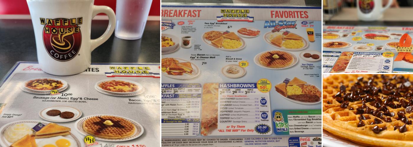 Waffle House Menu