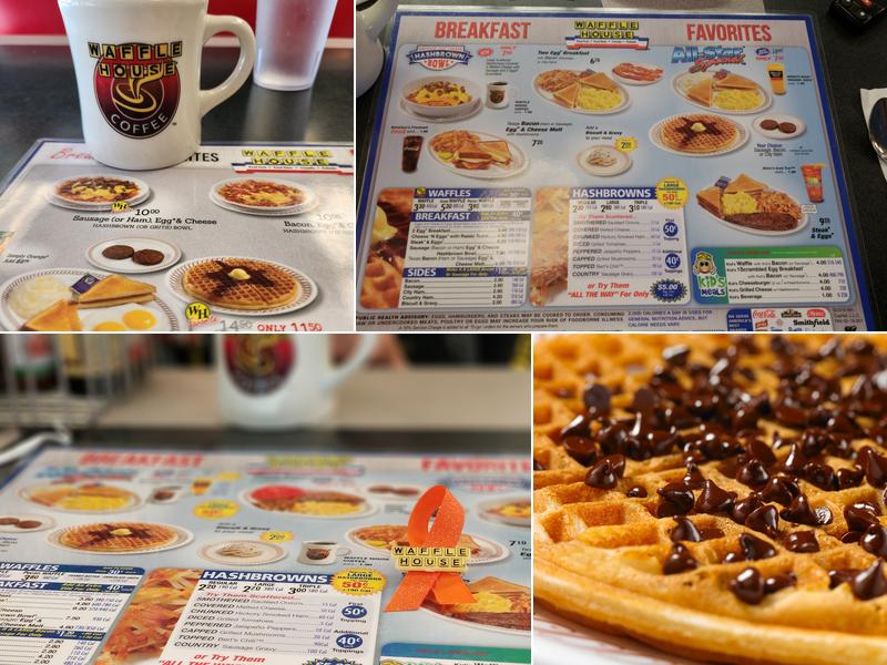 Waffle House Menu