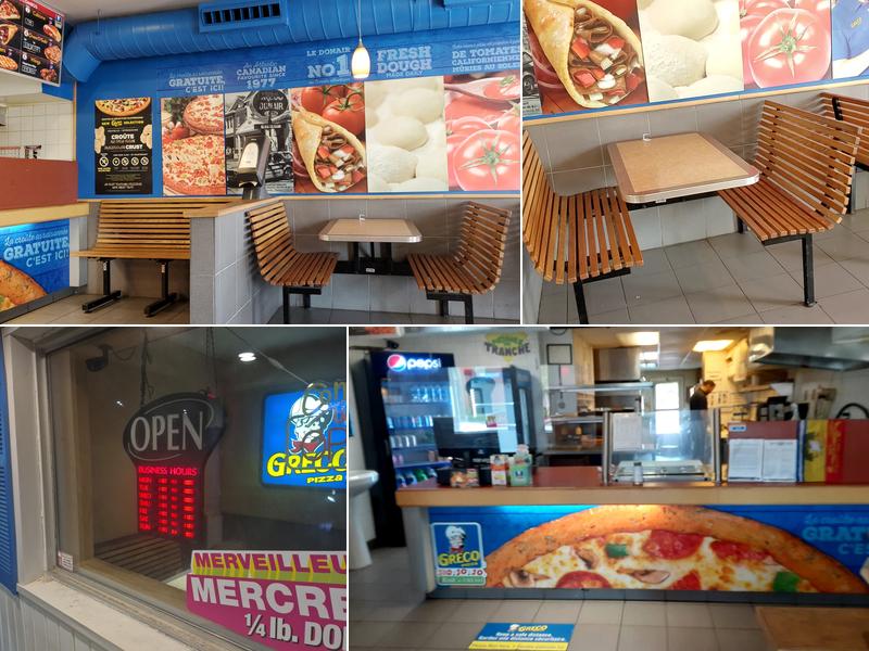 Greco Pizza Menu