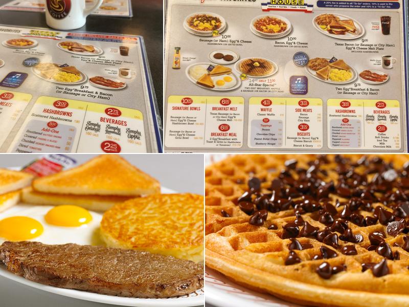 Waffle House Menu