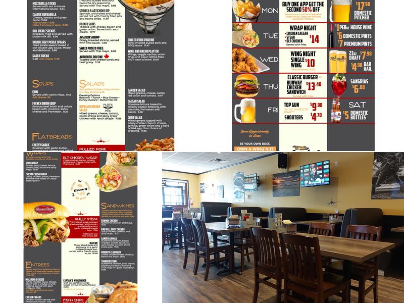 Wing'n It Corner Brook Menu