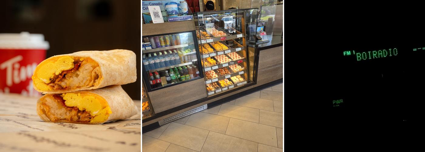 Tim Hortons Menu