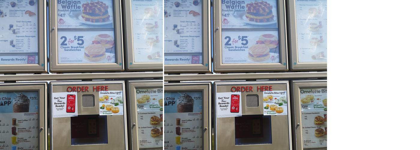 Tim Hortons Menu