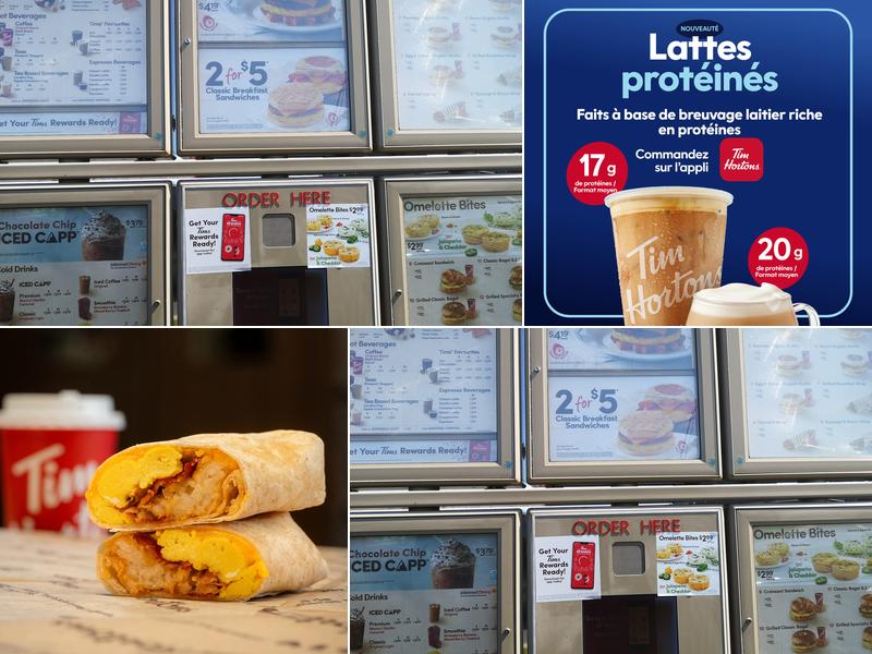 Tim Hortons Menu