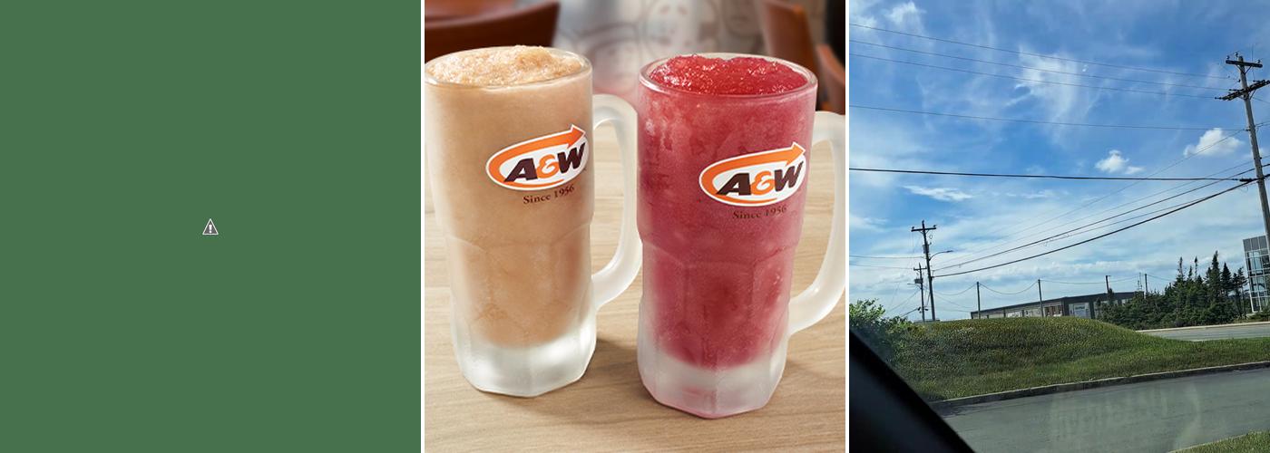 A&W Canada Menu