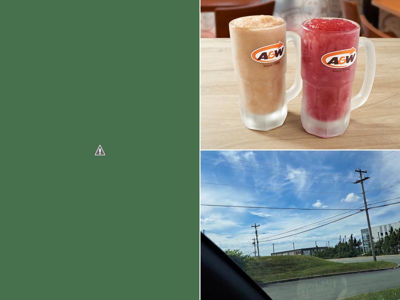 A&W Canada Menu
