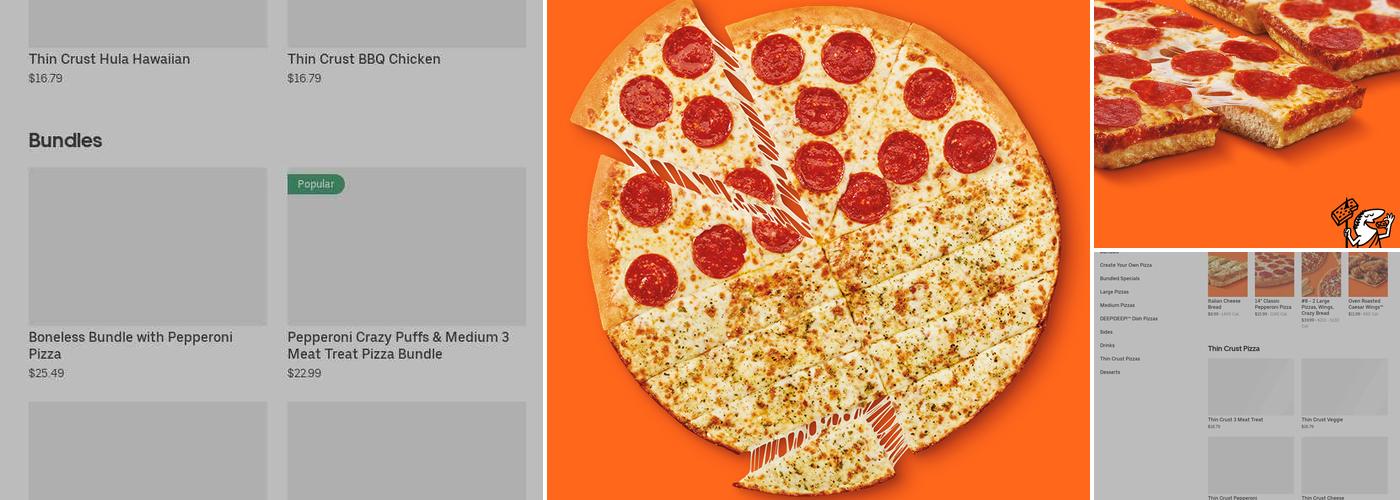 Little Caesars Pizza Menu