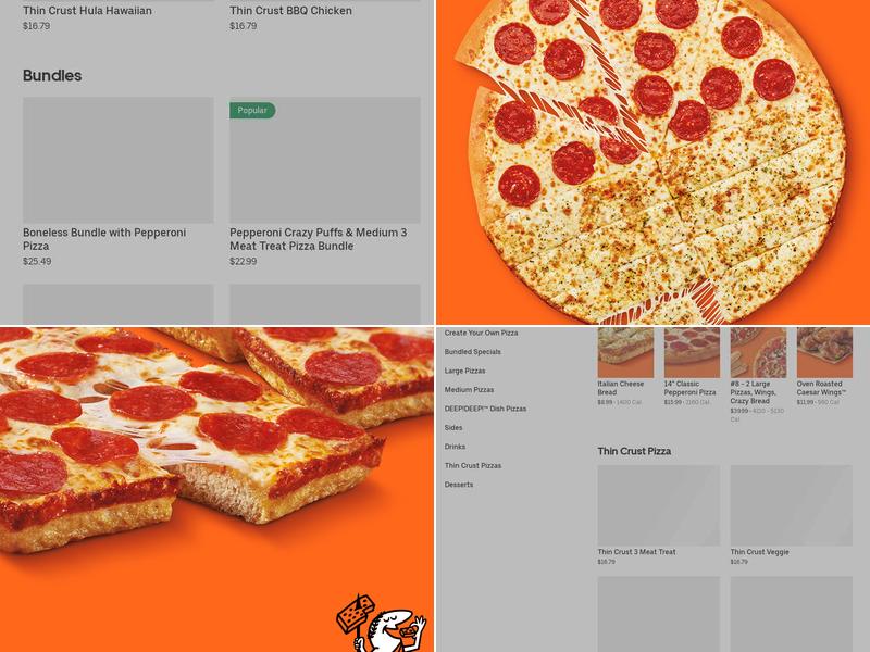 Little Caesars Pizza Menu