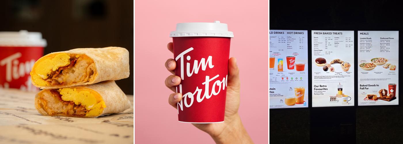 Tim Hortons Menu