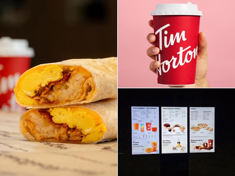 Tim Hortons Menu