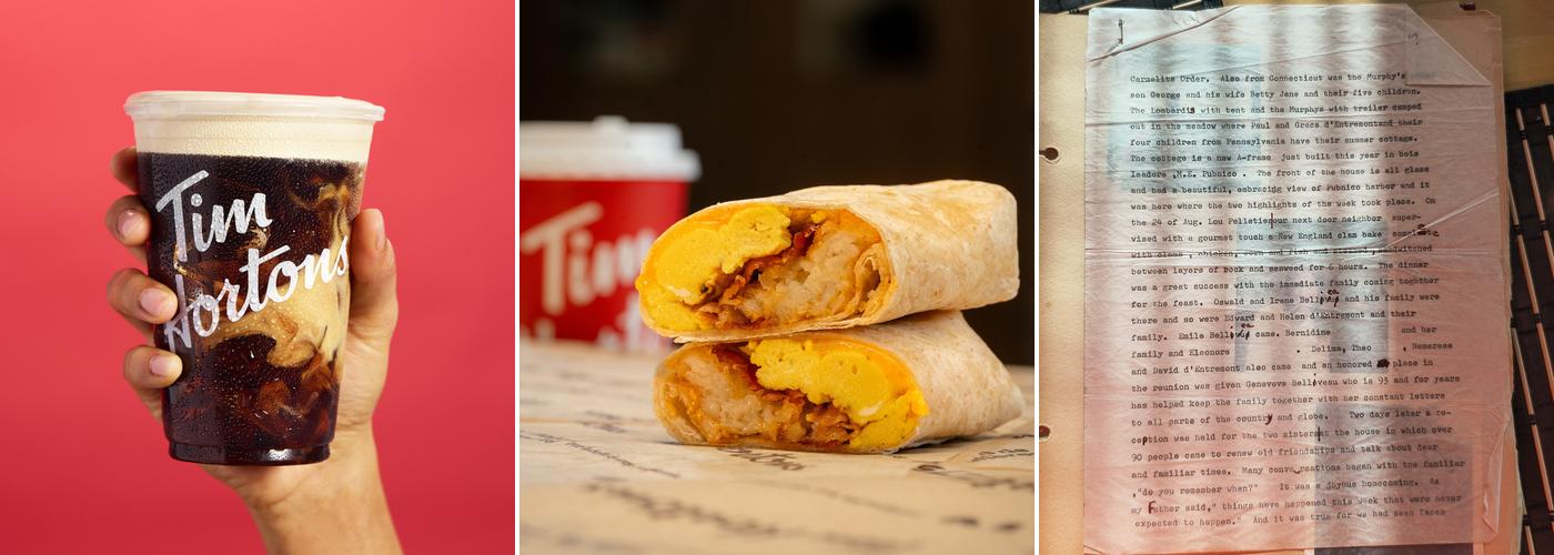 Tim Hortons Menu