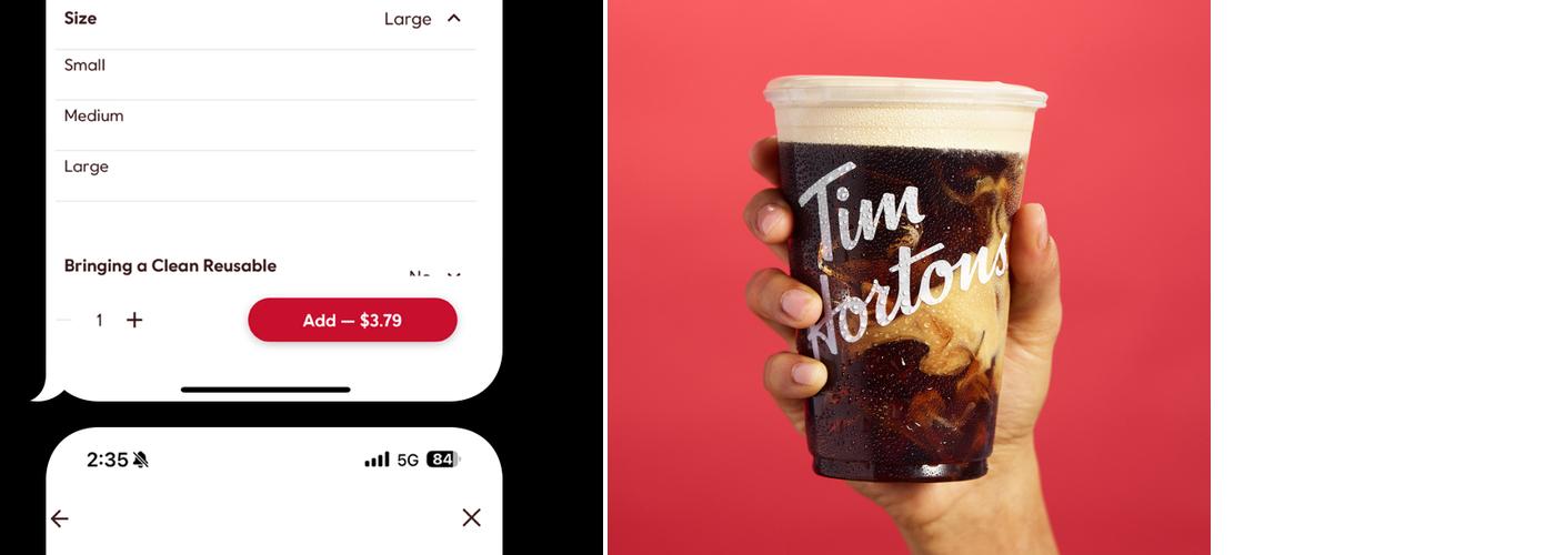 Tim Hortons Menu