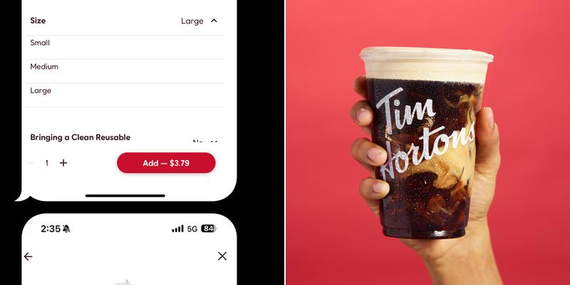 Tim Hortons Menu