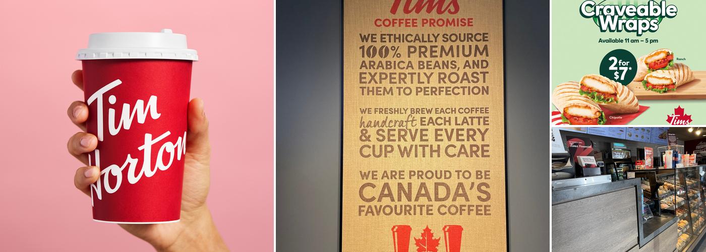 Tim Hortons Menu