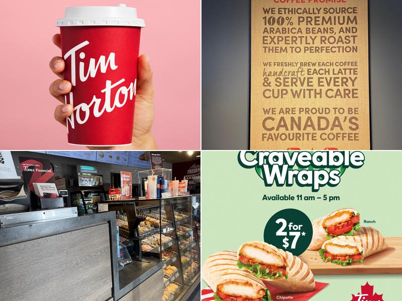 Tim Hortons Menu