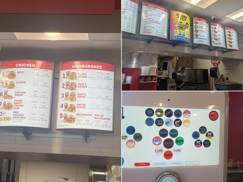 Wendy's Menu