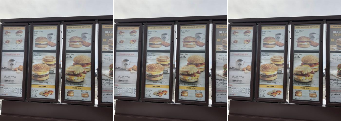 A&W Canada Menu