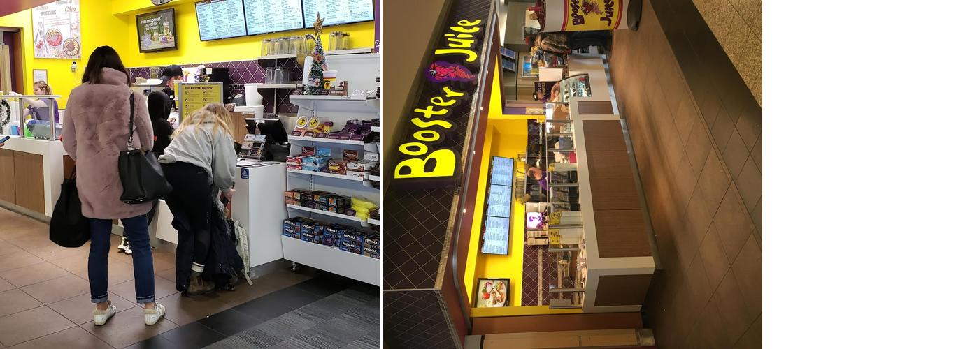 Booster Juice Menu