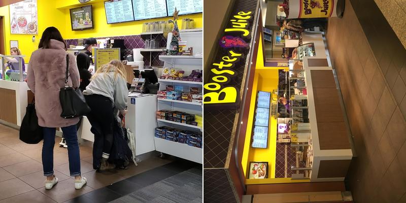 Booster Juice Menu