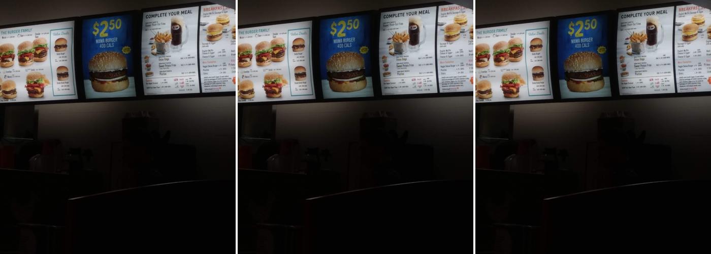 A&W Canada Menu