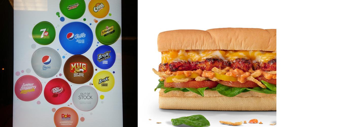 Subway Menu