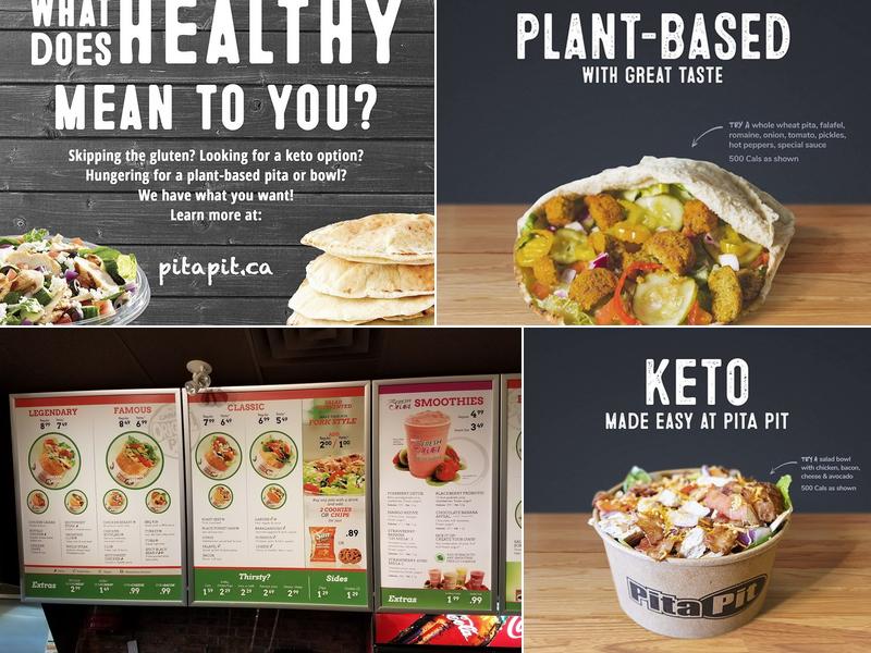 Pita Pit Menu