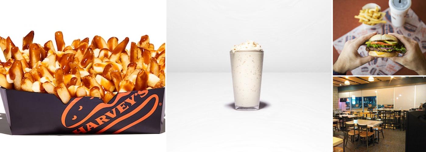 Harvey's Menu
