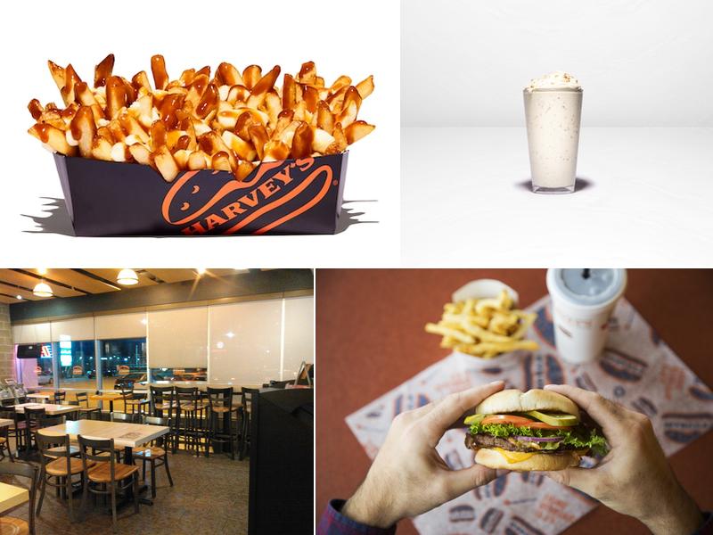 Harvey's Menu