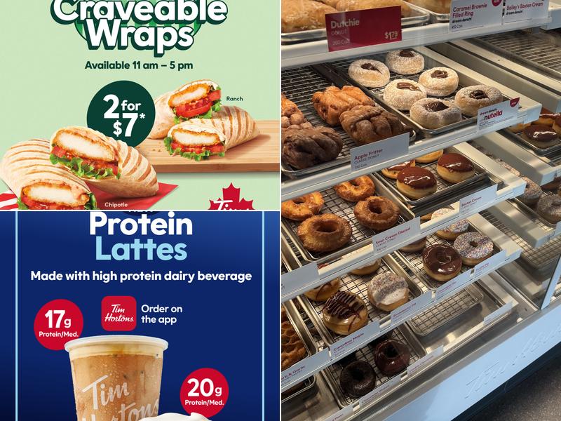 Tim Hortons Menu