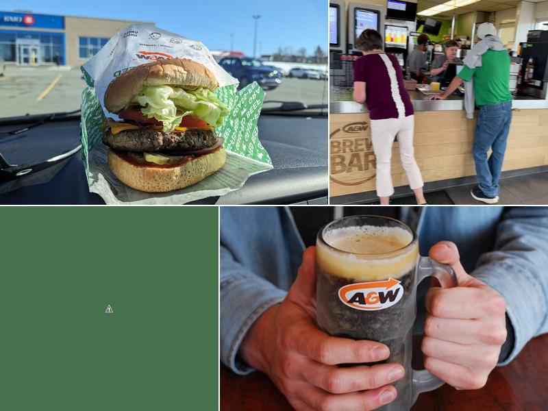 A&W Canada Menu