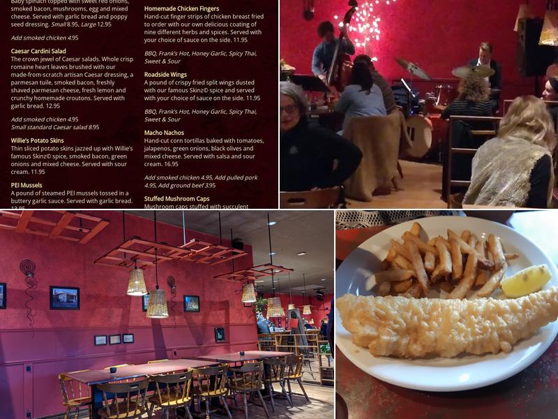 Roadside Willies Smokehouse & Bar Menu