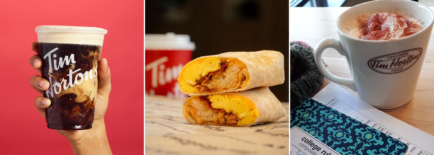 Tim Hortons Menu