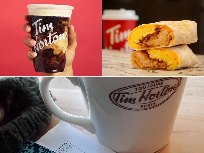 Tim Hortons Menu