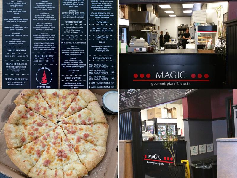 Magic Pizza Menu