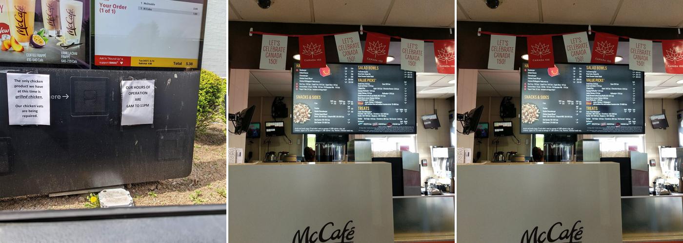 McDonald’s Menu