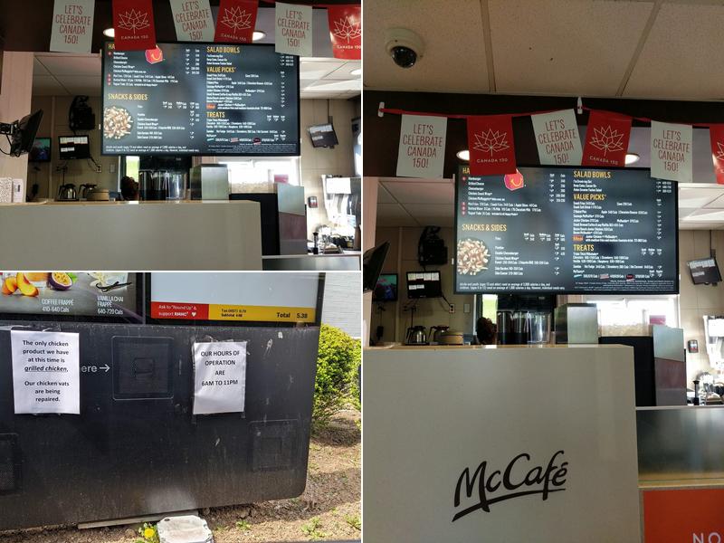McDonald’s Menu