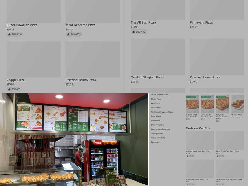 Pizza Nova Menu