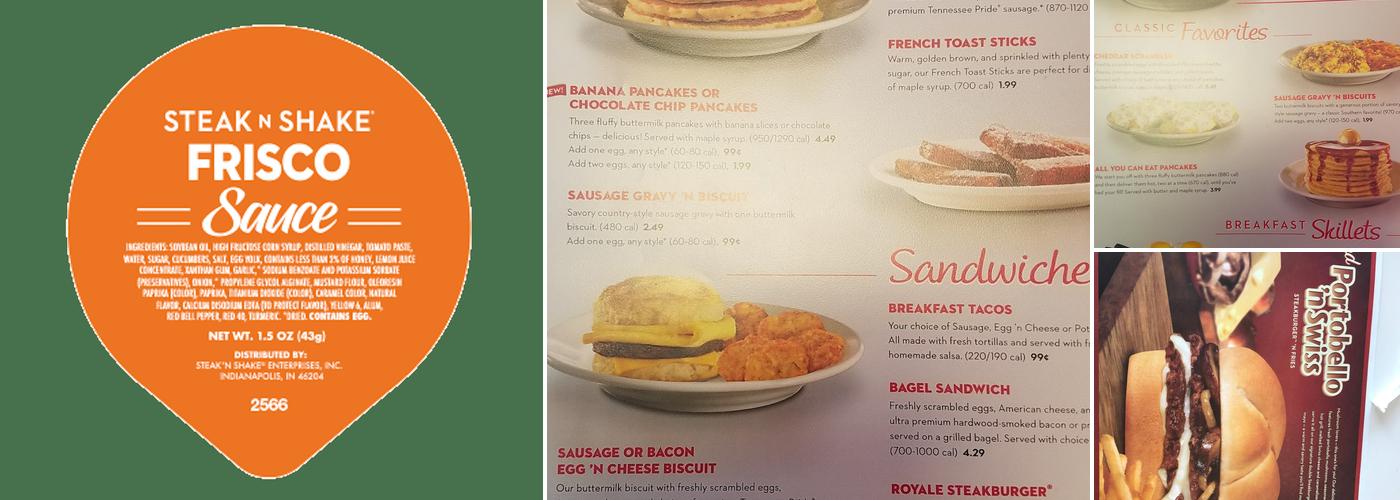 Steak 'n Shake Menu