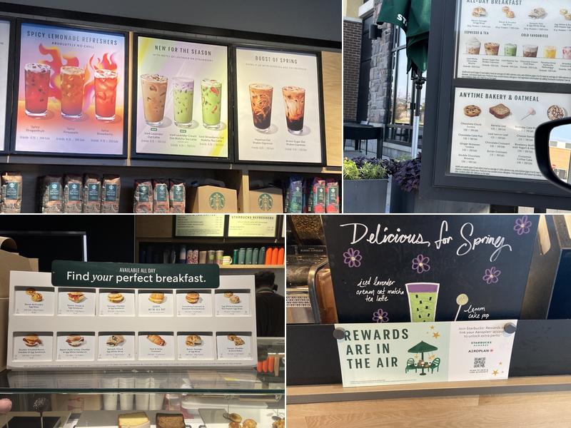 Starbucks Menu