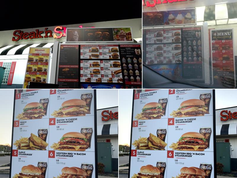Steak 'n Shake Menu