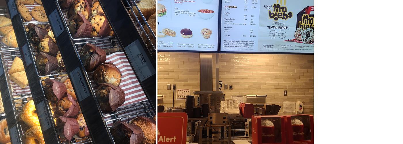 Tim Hortons Menu