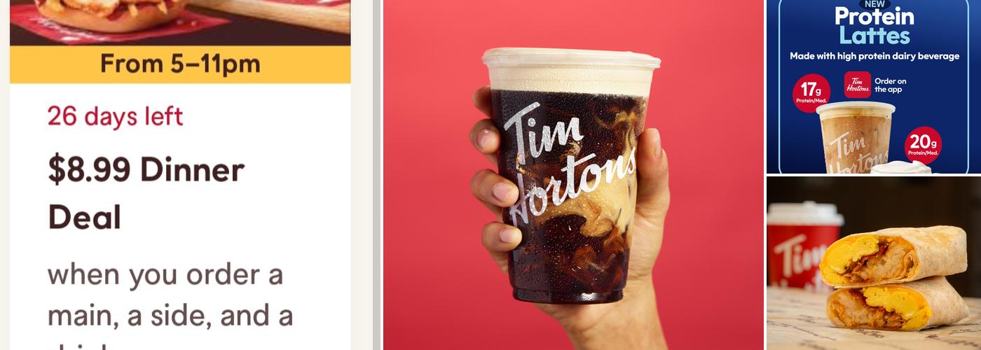 Tim Hortons Menu