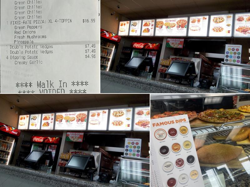 Pizza Pizza Menu