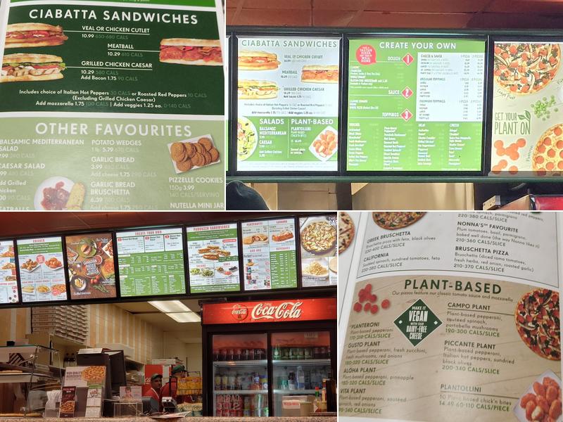 Pizza Nova Menu