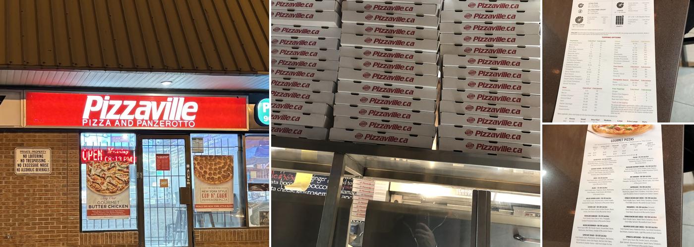 Pizzaville Menu